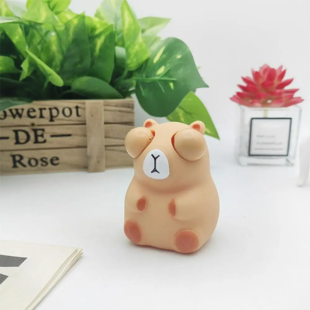 Виниловые игрушки в форме капибары, игрушки для выдувания пузырей, разминающие сенсорные игрушки, интерактивные игры, новинка
Виниловые игрушки в форме капибары, игрушки для выдувания пузырей, разминающие сенсорные игрушки, интерактивные игры, новинка