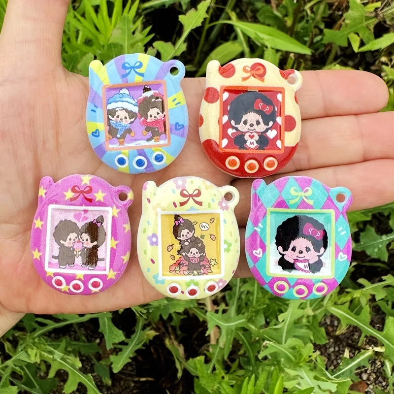10pcs Cartoon Mojiqi Double sided Printing Rubble Songzi Game Console Accessories Through Hole Bead DIY Car Hanging Accessories
10pcs Cartoon Mojiqi Double sided Printing Rubble Songzi Game Console Accessories Through Hole Bead DIY Car Hanging Accessories