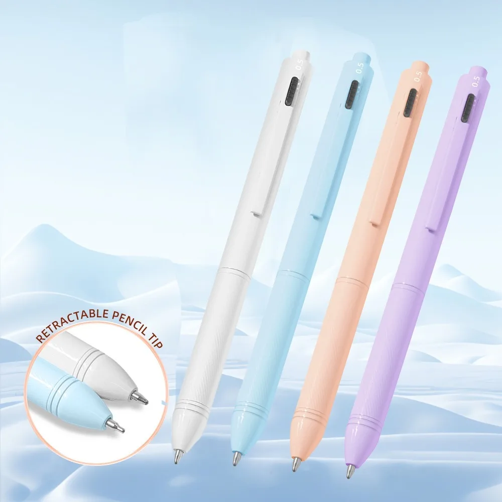 YUNCHUN1/2 PCs Portable 4-in-1 Ballpoint Pen - Four Color Writing + Drawing, Student Stationery, First Choice for Festival Gifts
YUNCHUN1/2 PCs Portable 4-in-1 Ballpoint Pen - Four Color Writing + Drawing, Student Stationery, First Choice for Festival Gifts
