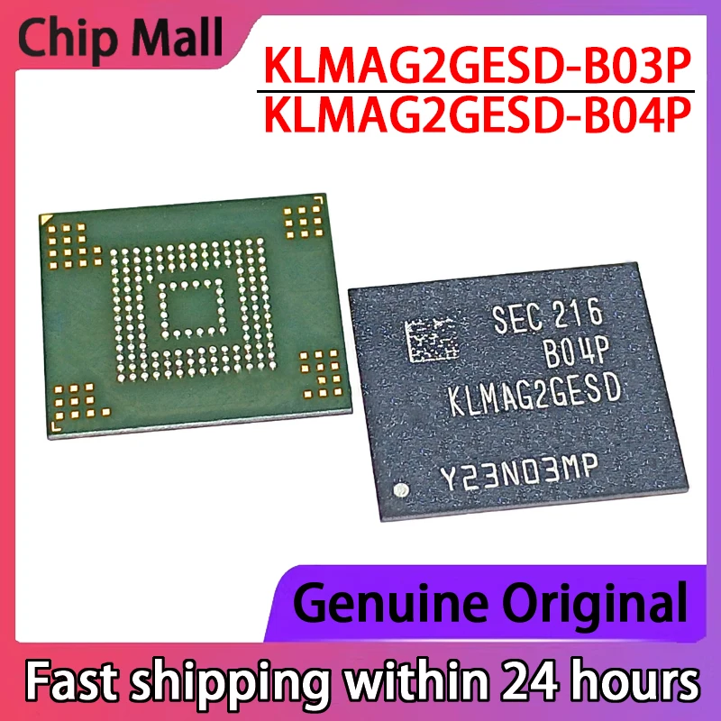1PCS KLMAG2GESD-B04P KLMAG2GESD-B03P KLMAG2GESD BGA New Storage Chip in Stock
1PCS KLMAG2GESD-B04P KLMAG2GESD-B03P KLMAG2GESD BGA New Storage Chip in Stock