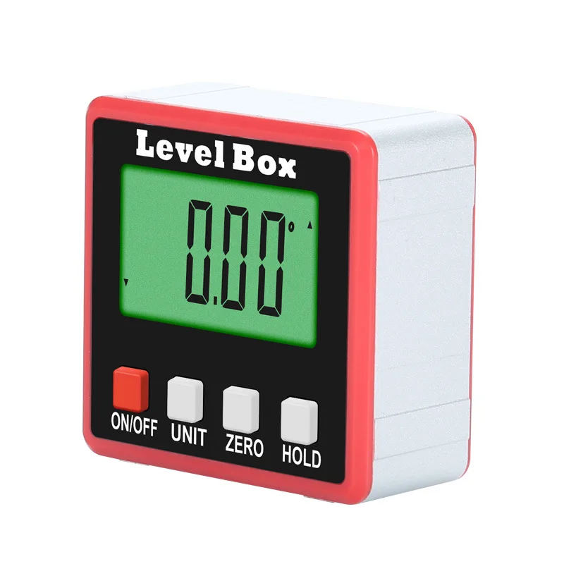 Electronic Digital Level, Digital Angle Meter, Tilt Angle Meter, 360 Tilt Angle Box, High-Precision Angle Ruler
Electronic Digital Level, Digital Angle Meter, Tilt Angle Meter, 360 Tilt Angle Box, High-Precision Angle Ruler