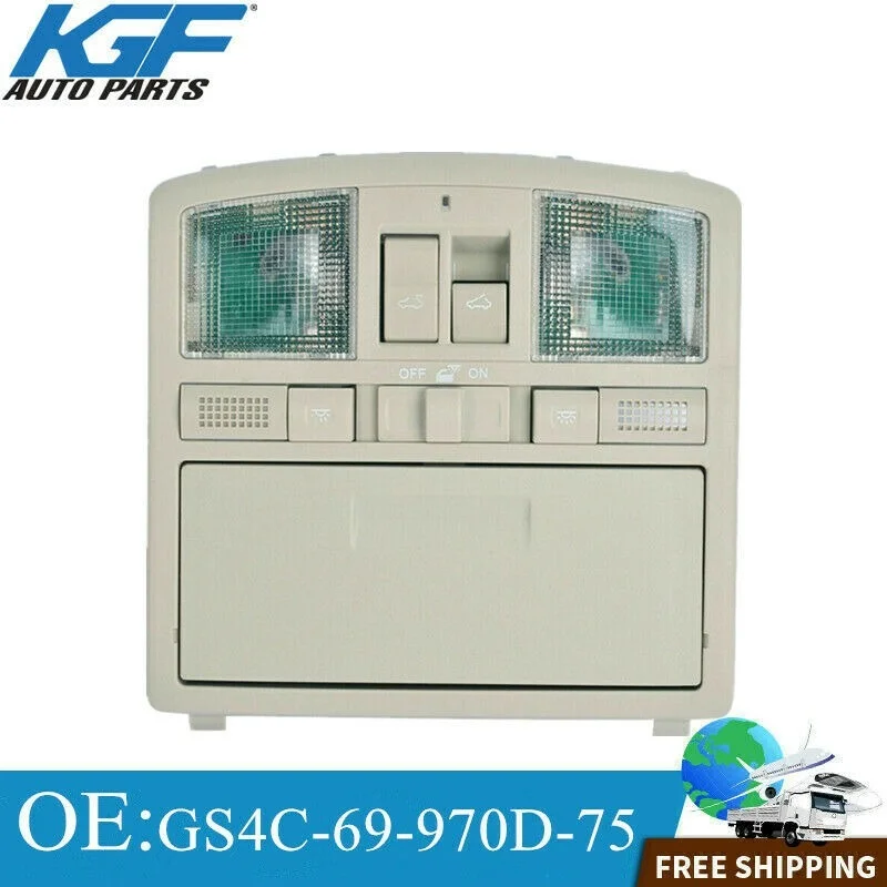 Overhead Console Reading Light W/ Sunroof Switch For Mazda6 2009-2013 CX-9 10-15
Overhead Console Reading Light W/ Sunroof Switch For Mazda6 2009-2013 CX-9 10-15