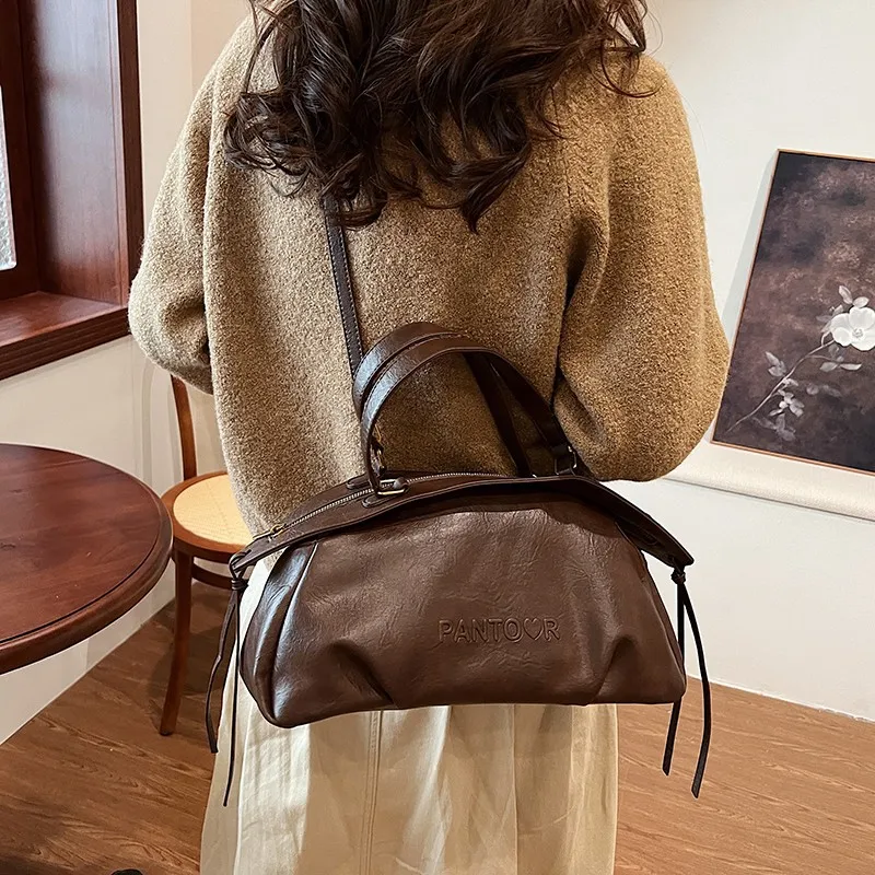2025 Adjustable Bowling Bag - Vegan Leather Underarm Purse, Quiet Luxury Boho Shoulder & Minimalist Commuter Chic for Women
2025 Adjustable Bowling Bag - Vegan Leather Underarm Purse, Quiet Luxury Boho Shoulder & Minimalist Commuter Chic for Women