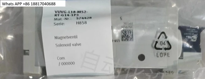 1 шт. оригинальный новый электромагнитный клапан VUVG-L18-M52-RT G14 1P3 574428
1 шт. оригинальный новый электромагнитный клапан VUVG-L18-M52-RT G14 1P3 574428