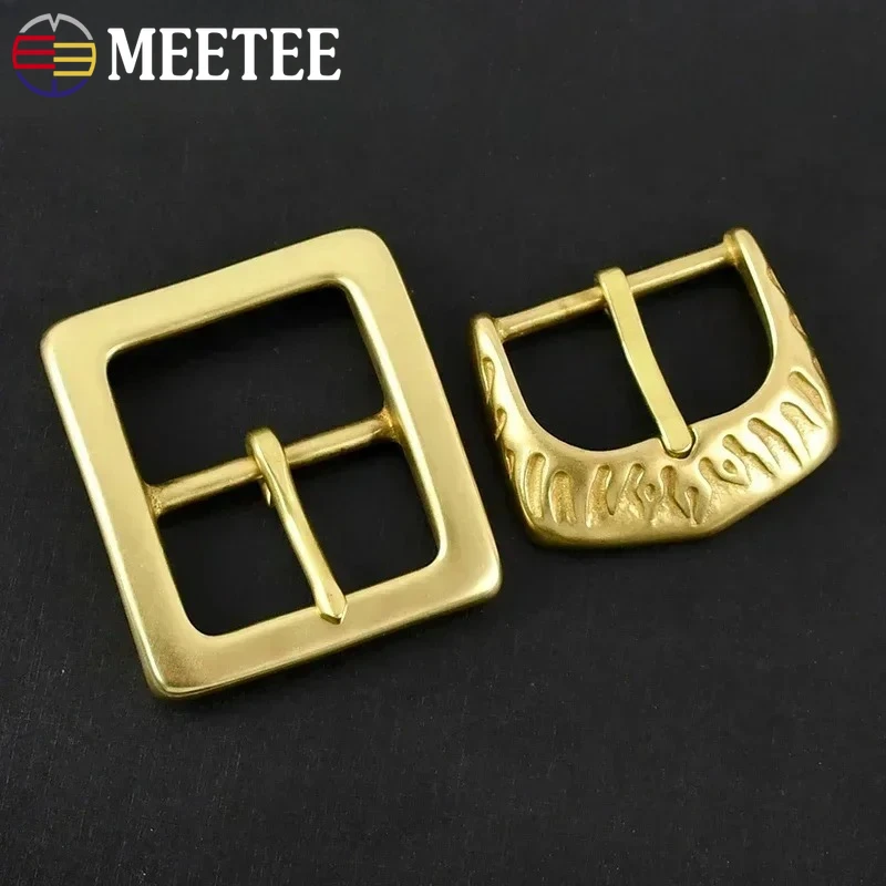 1/2Pcs Meetee 45mm Pure Copper Belt Buckle Leather Strap Metal Pin Clasp Webbing Adjust Slider Jeans Decor Hook Sewing Hardware
1/2Pcs Meetee 45mm Pure Copper Belt Buckle Leather Strap Metal Pin Clasp Webbing Adjust Slider Jeans Decor Hook Sewing Hardware