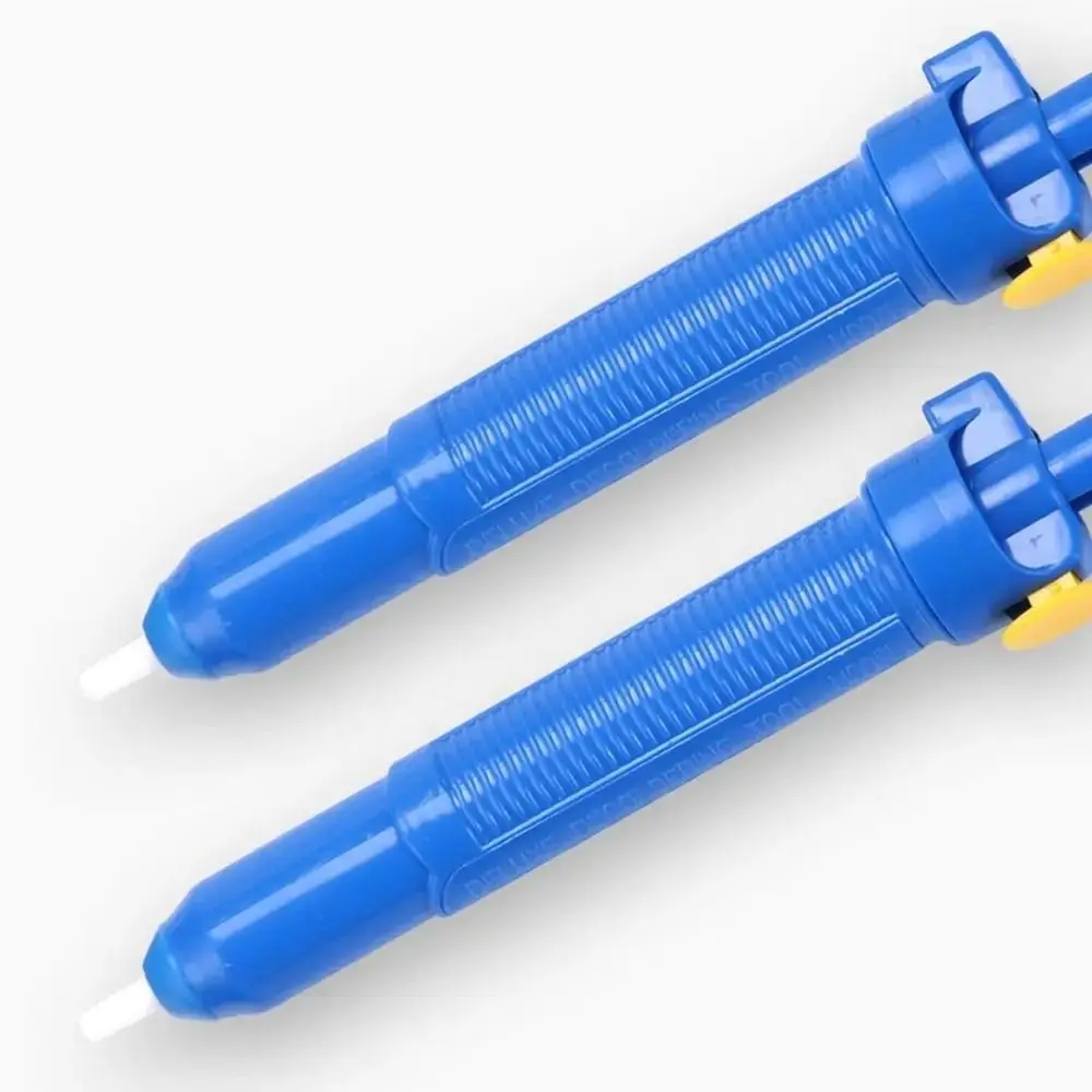 2Pcs High Temperatures Resistance Tin Absorber Strong Suction Power Vacuum Solder Sucker Ergonomic Large Desoldering Pump
2Pcs High Temperatures Resistance Tin Absorber Strong Suction Power Vacuum Solder Sucker Ergonomic Large Desoldering Pump