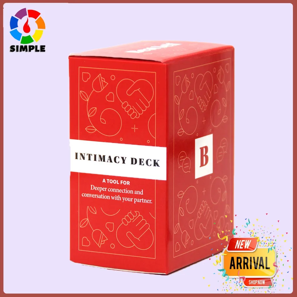 Intimacy Deck от BestSelf — лучшая карточная игра для пары с романтическими английскими подарками
Intimacy Deck от BestSelf — лучшая карточная игра для пары с романтическими английскими подарками