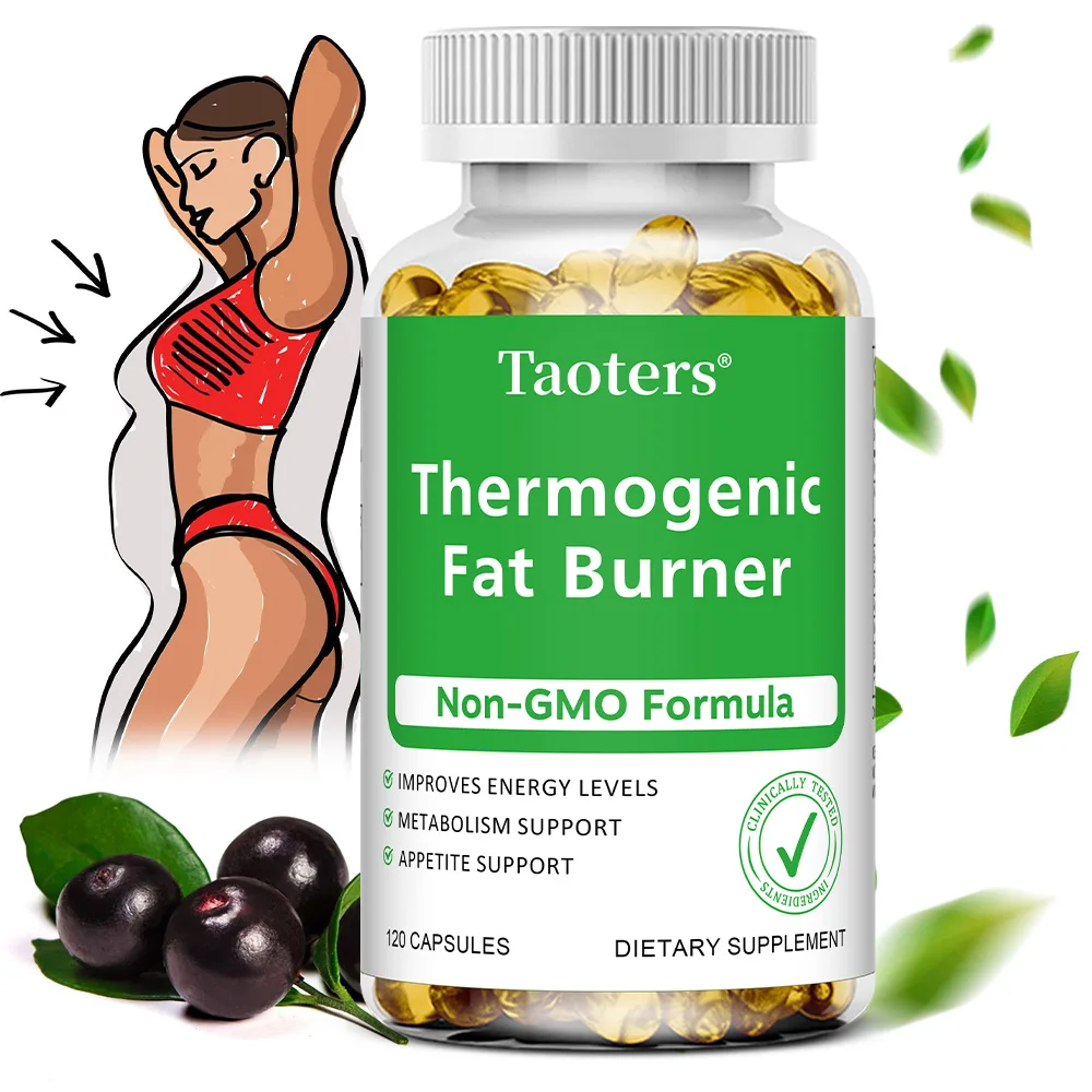 Thermogenic Capsules - Green Tea & Apple Cider Vinegar, Daily Body Management, Metabolism, Digestive Health & Energy Support
Thermogenic Capsules - Green Tea & Apple Cider Vinegar, Daily Body Management, Metabolism, Digestive Health & Energy Support