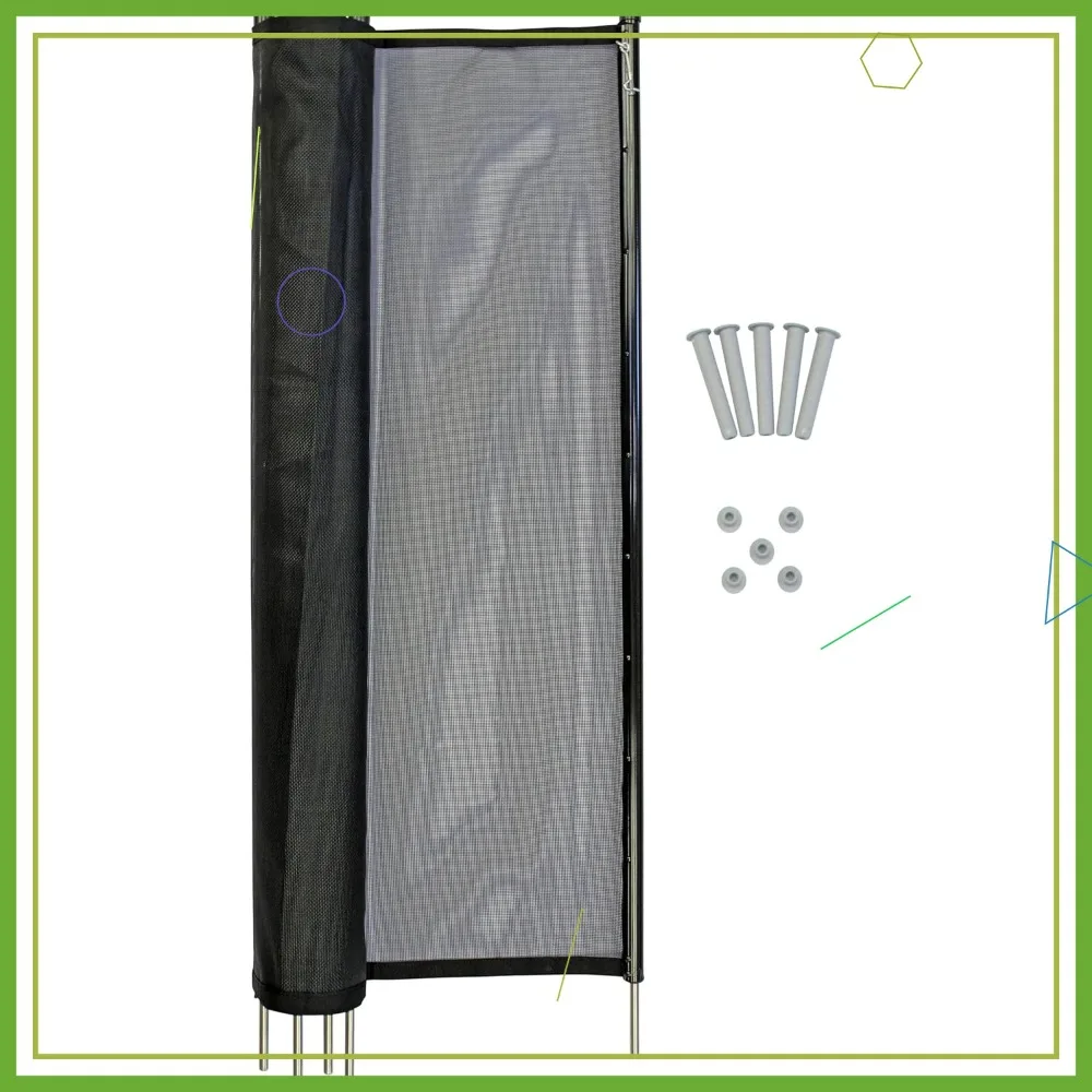 Pool Safety Fence 4' x 12', UL Certified to ASTM F2286, Removable Easy DIY Installation, Black Mesh with Black Frames
Pool Safety Fence 4' x 12', UL Certified to ASTM F2286, Removable Easy DIY Installation, Black Mesh with Black Frames
