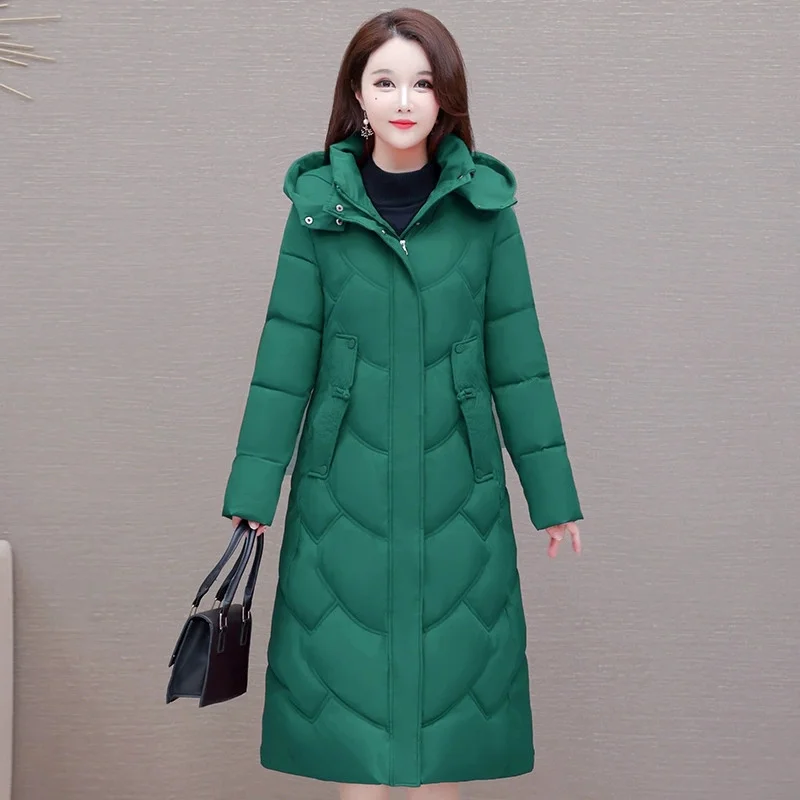 New Winter Parkas Hooded Down Cotton Women Jacket Thick Long Cotton Padded Jacket Coat Female Basic Snow Overcoat Mother Clothes
New Winter Parkas Hooded Down Cotton Women Jacket Thick Long Cotton Padded Jacket Coat Female Basic Snow Overcoat Mother Clothes