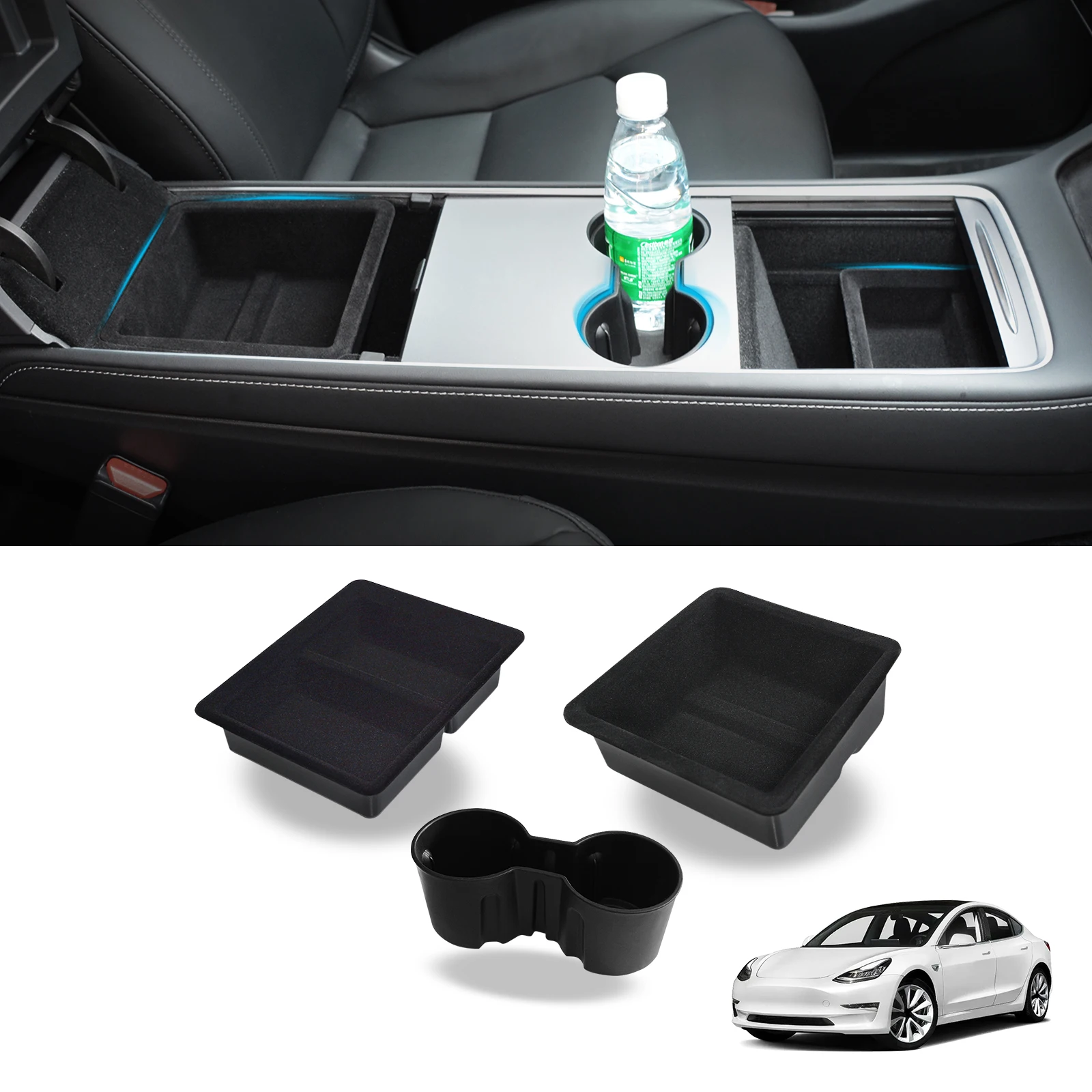 Water Cup Storage Box Central Armrest Center Console Cup Holder Organizer Car Accessories For Tesla Model 3 Model Y 2019-2022
Water Cup Storage Box Central Armrest Center Console Cup Holder Organizer Car Accessories For Tesla Model 3 Model Y 2019-2022