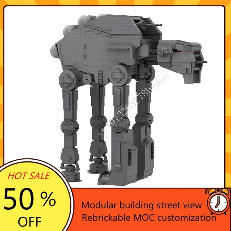 4098 parts AT-M6 Armored Walkers War Military MOC SpaceShip Battle Model Custom Puzzle Architecture DIY Assembly Model Toys Gift
4098 parts AT-M6 Armored Walkers War Military MOC SpaceShip Battle Model Custom Puzzle Architecture DIY Assembly Model Toys Gift