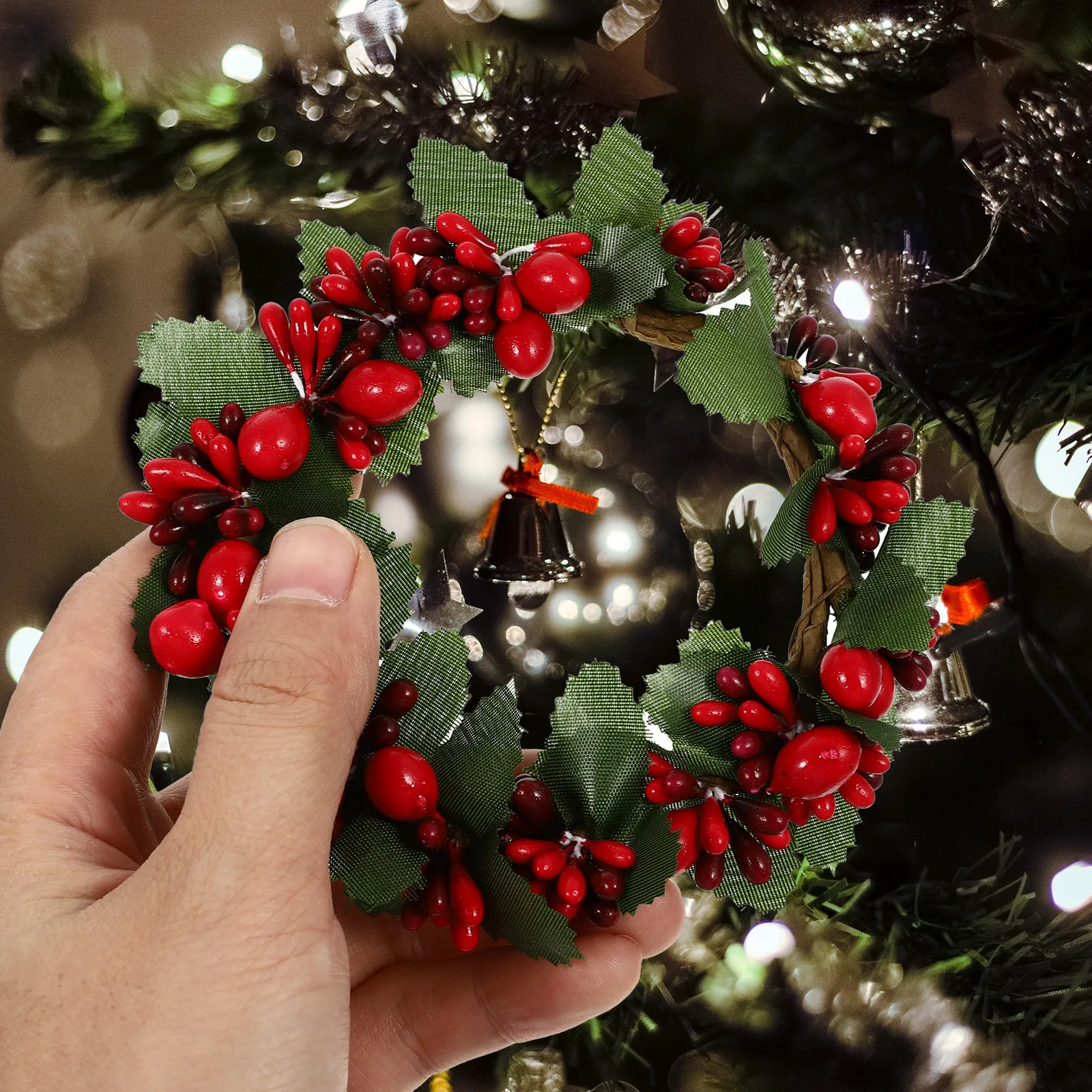 2 Pcs Wreath Christmas Decoration Realistic Texture Door Hanging Home Simulation Wreath Party Wedding DIY Decor
2 Pcs Wreath Christmas Decoration Realistic Texture Door Hanging Home Simulation Wreath Party Wedding DIY Decor