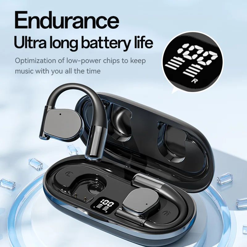 M111 new model, intelligent AI translation Bluetooth headset OWS ear-hanging super long battery life
M111 new model, intelligent AI translation Bluetooth headset OWS ear-hanging super long battery life