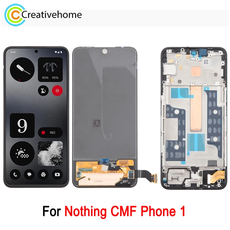 6,67-дюймовый AMOLED-экран для телефона Nothing CMF 1, ЖК-дисплей 120 Гц, ремонт сенсорного экрана, запасная часть
6,67-дюймовый AMOLED-экран для телефона Nothing CMF 1, ЖК-дисплей 120 Гц, ремонт сенсорного экрана, запасная часть