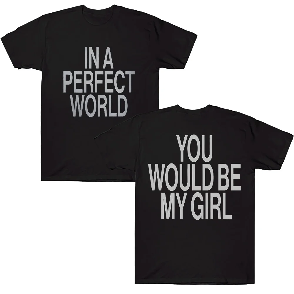 The Kid LAROI Album Merch T Shirts Perfect World Tee Cotton Tee Unisex T-shirt Crewneck Short Sleeve Clothes Aesthetic T-shirts
The Kid LAROI Album Merch T Shirts Perfect World Tee Cotton Tee Unisex T-shirt Crewneck Short Sleeve Clothes Aesthetic T-shirts