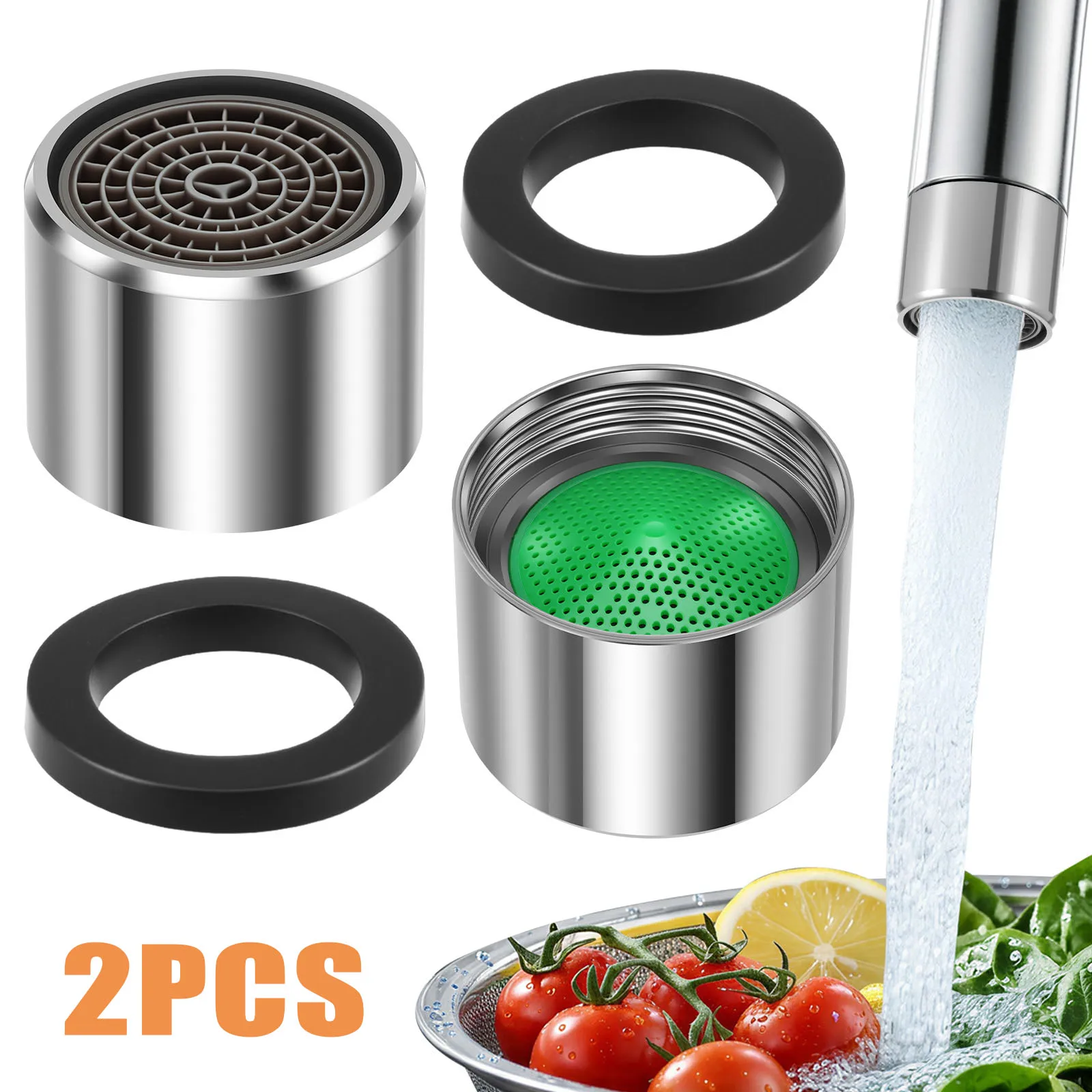 Faucet Bubbler Kitchen Faucet Aerator Bathroom Household Diffuser Tap Accessories Water-saving Filter Nozzle Kitchen Accessories
Faucet Bubbler Kitchen Faucet Aerator Bathroom Household Diffuser Tap Accessories Water-saving Filter Nozzle Kitchen Accessories