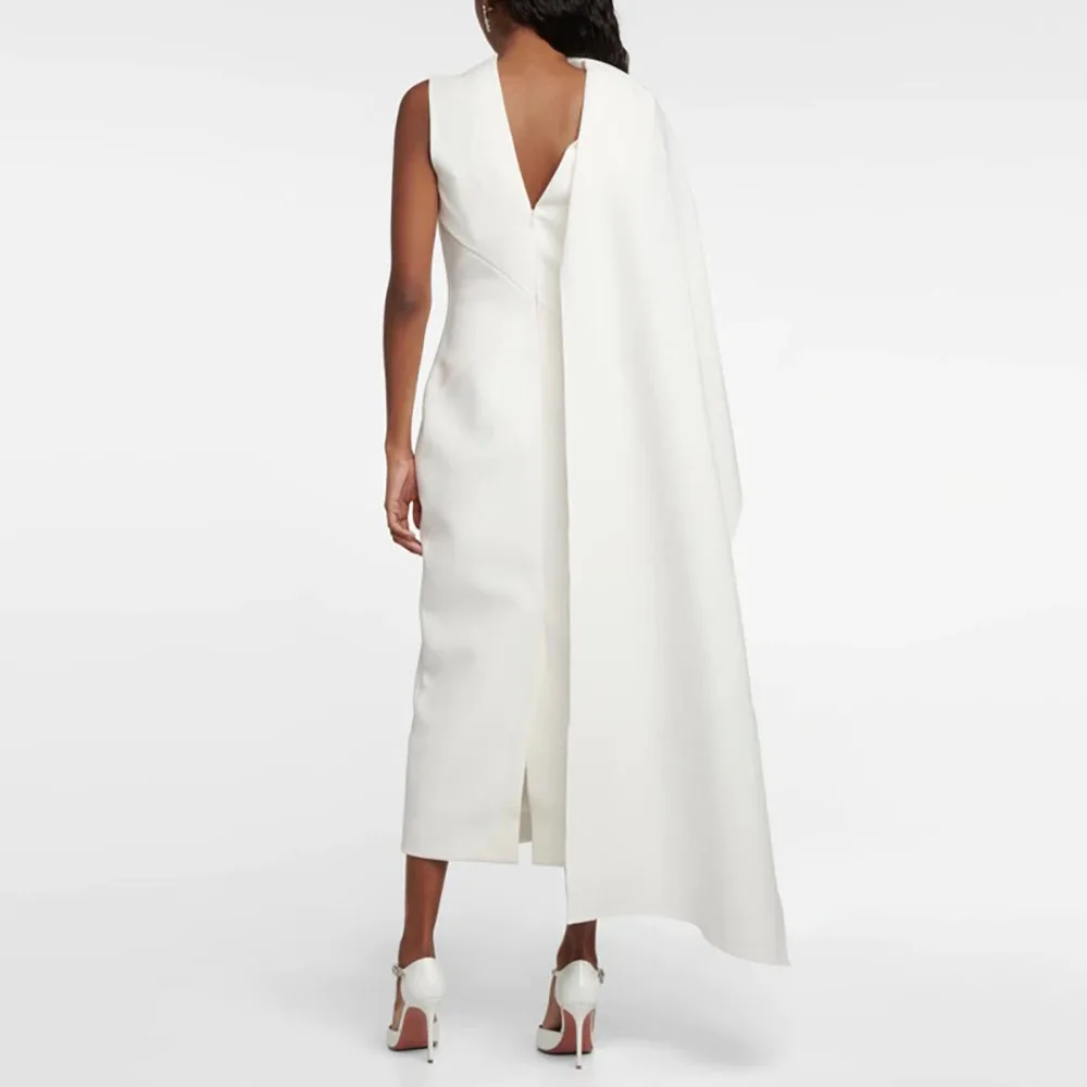 Women's Fashion Evening Dress O-neck Sleeveless Patchwork Shawl Design Waist Elegant Party Dresses Summer 2023 NewCL-508
Women's Fashion Evening Dress O-neck Sleeveless Patchwork Shawl Design Waist Elegant Party Dresses Summer 2023 NewCL-508