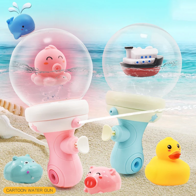 New Summer Children Water Play Water Shooting Toys Cartoon Cute Little Animals Mini Light-emitting Press Water Shooting Toys
New Summer Children Water Play Water Shooting Toys Cartoon Cute Little Animals Mini Light-emitting Press Water Shooting Toys