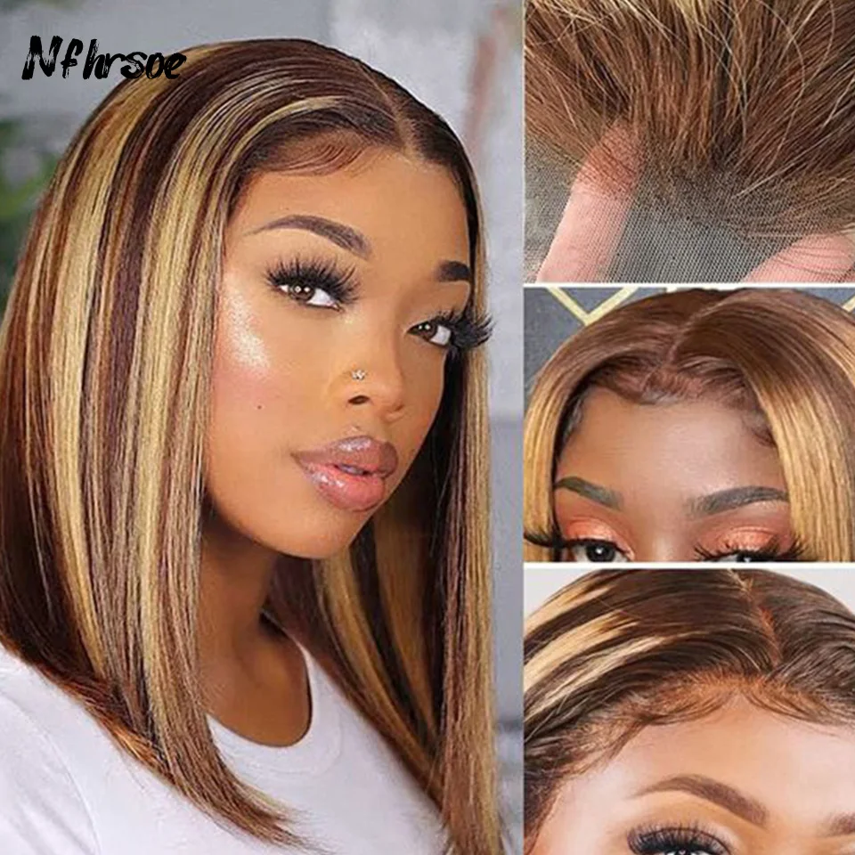 Короткий прямой парик-каре светло-коричневого цвета для косплея, 13x4, из бразильских окрашенных человеческих волос, с прозрачной HD-кружевной передней частью, для женщин
Короткий прямой парик-каре светло-коричневого цвета для косплея, 13x4, из бразильских окрашенных человеческих волос, с прозрачной HD-кружевной передней частью, для женщин