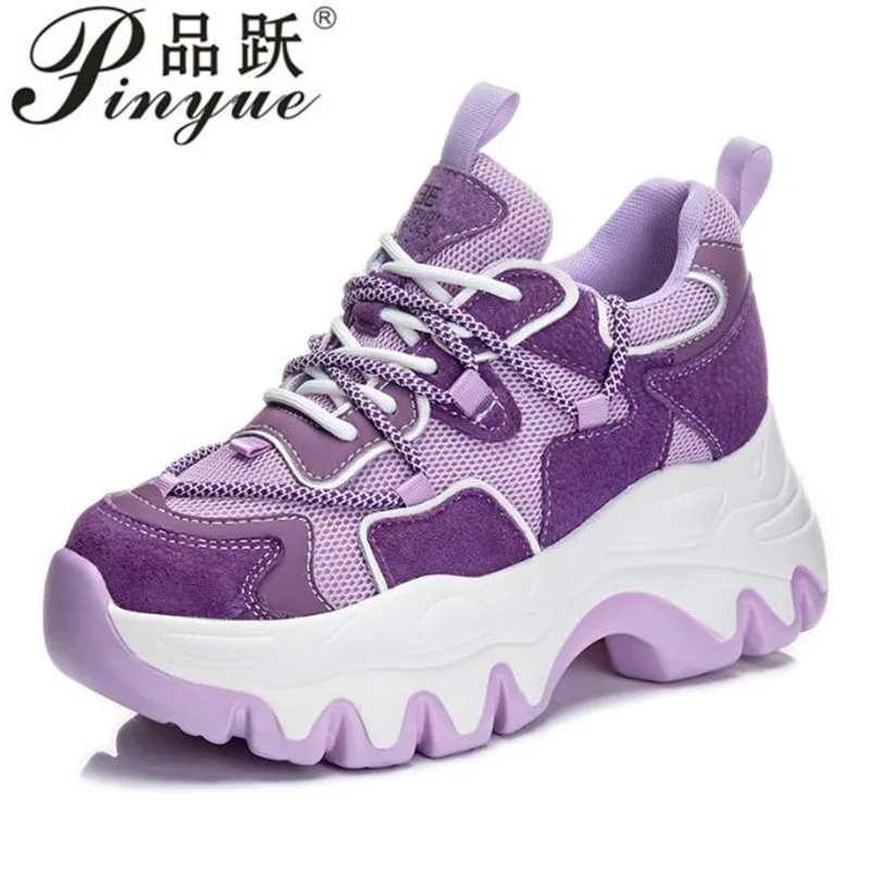 8CM Air Mesh Suede Genuine Leather Thick Bottom Flats Chunky Sneakers Women Causal Platform Wedge Summer Fashion Shoes 34-39
8CM Air Mesh Suede Genuine Leather Thick Bottom Flats Chunky Sneakers Women Causal Platform Wedge Summer Fashion Shoes 34-39