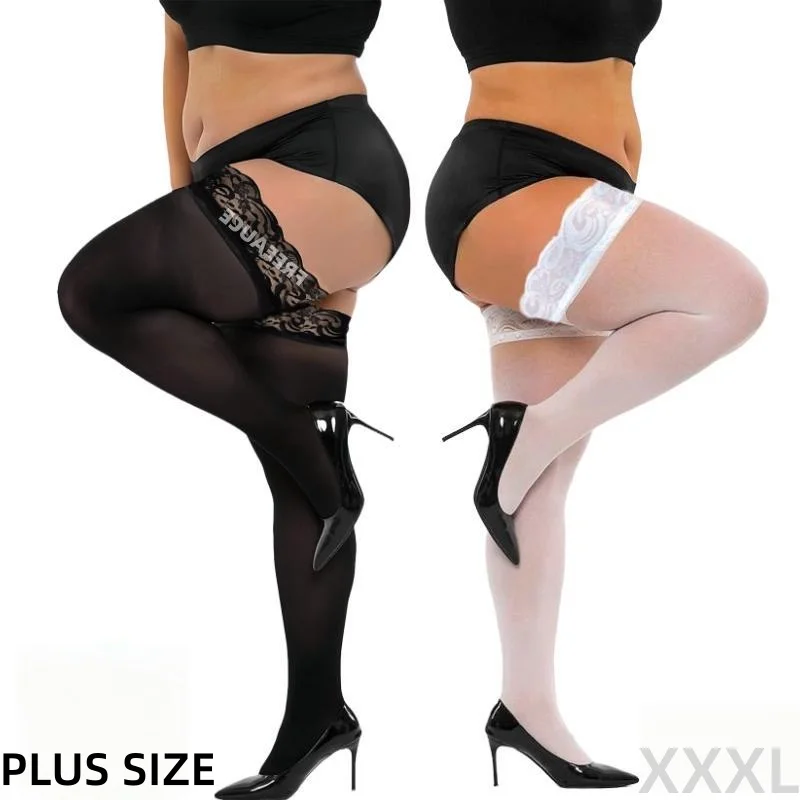 Large plus Size Thigh High Stockings Elastic Comfortable Non-slip long socks Summer
Large plus Size Thigh High Stockings Elastic Comfortable Non-slip long socks Summer