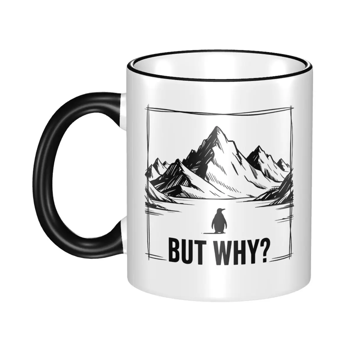 But Why Nihilist Penguin Gift Mugs for Women Men Fun Tea Cup Present for Home
But Why Nihilist Penguin Gift Mugs for Women Men Fun Tea Cup Present for Home