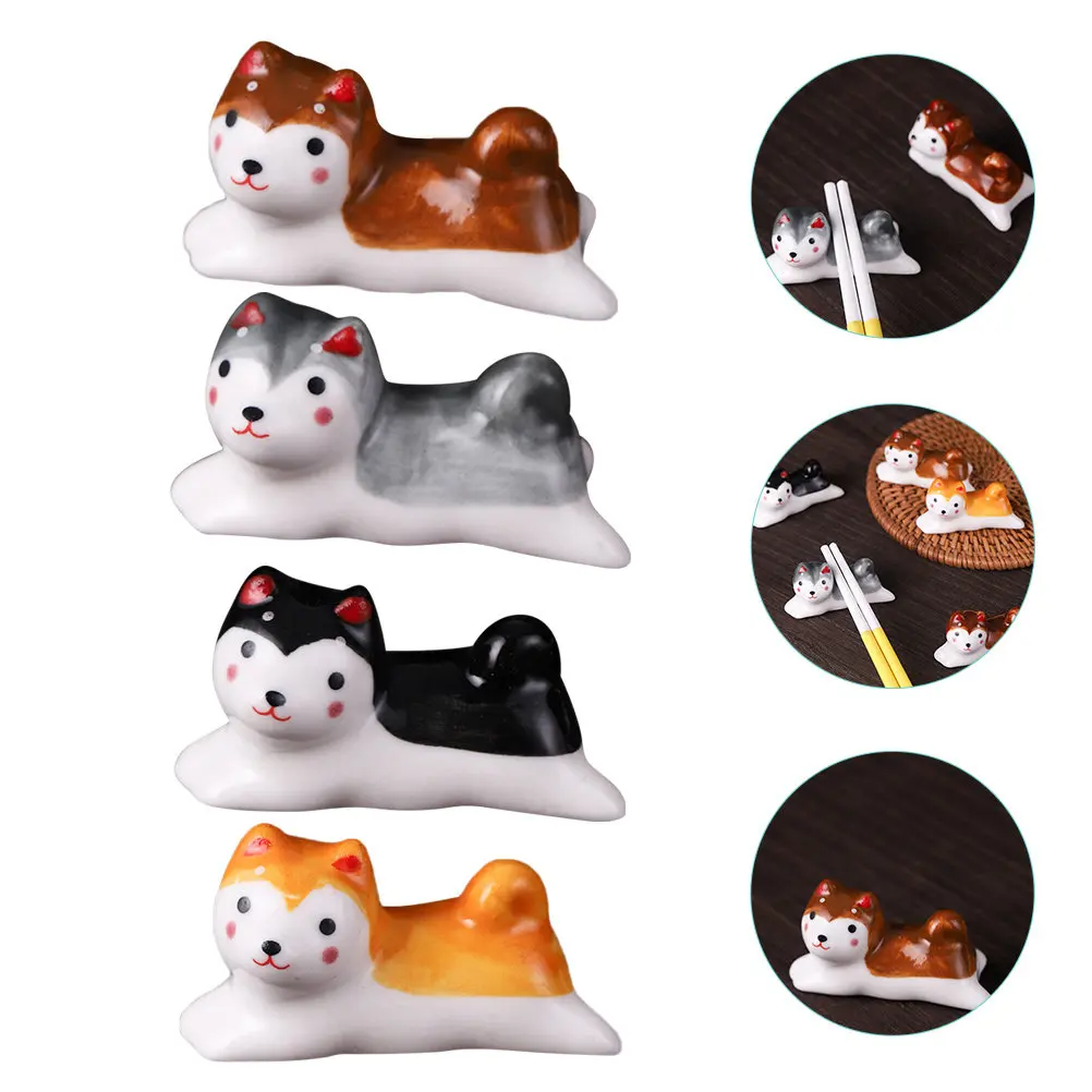 Набор из 4 милых керамических подставок для палочек и столовых приборов, нескользящие, для декора стола, элегантные аксессуары для обеденного стола
Набор из 4 милых керамических подставок для палочек и столовых приборов, нескользящие, для декора стола, элегантные аксессуары для обеденного стола