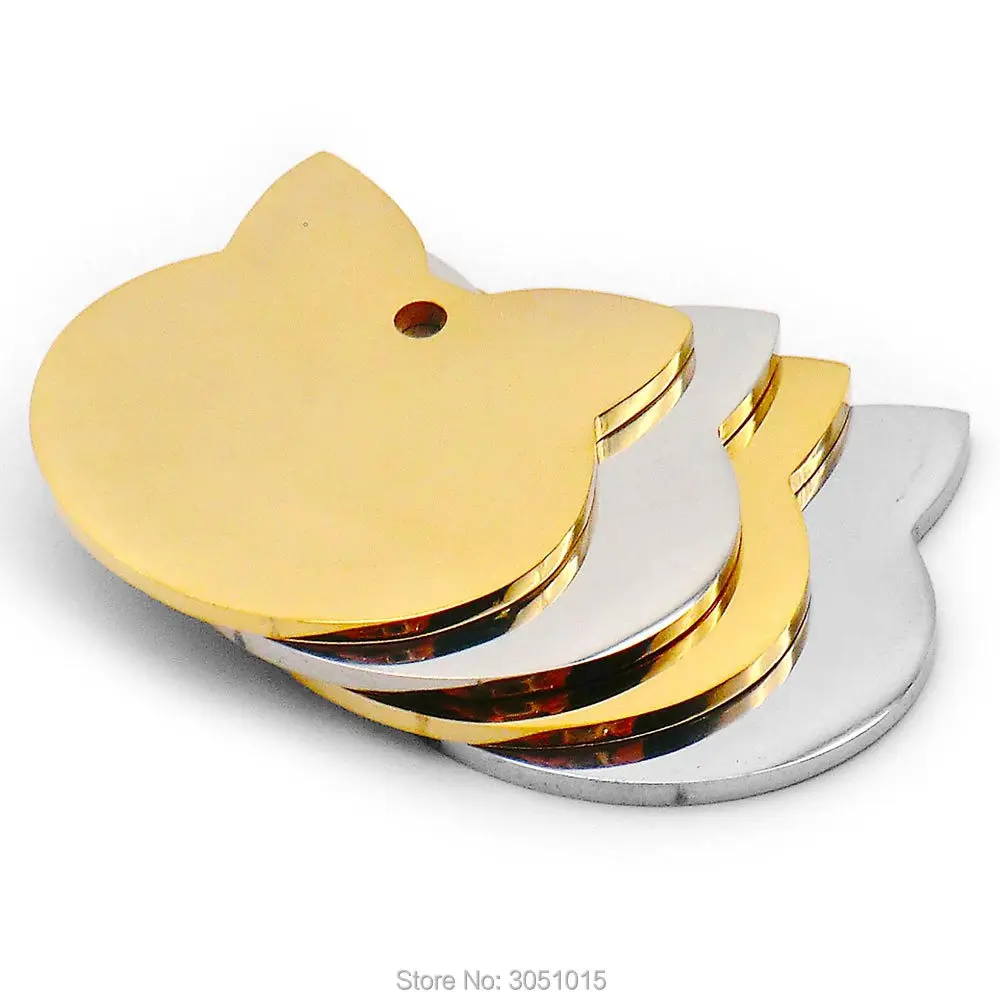 100PCS Cat Face Cat Dog ID Tag Dog Collar Pet Charm Pet Name Pendant Prevent Loss Bone Necklace Collar Puppy Cat Collar Plate
100PCS Cat Face Cat Dog ID Tag Dog Collar Pet Charm Pet Name Pendant Prevent Loss Bone Necklace Collar Puppy Cat Collar Plate