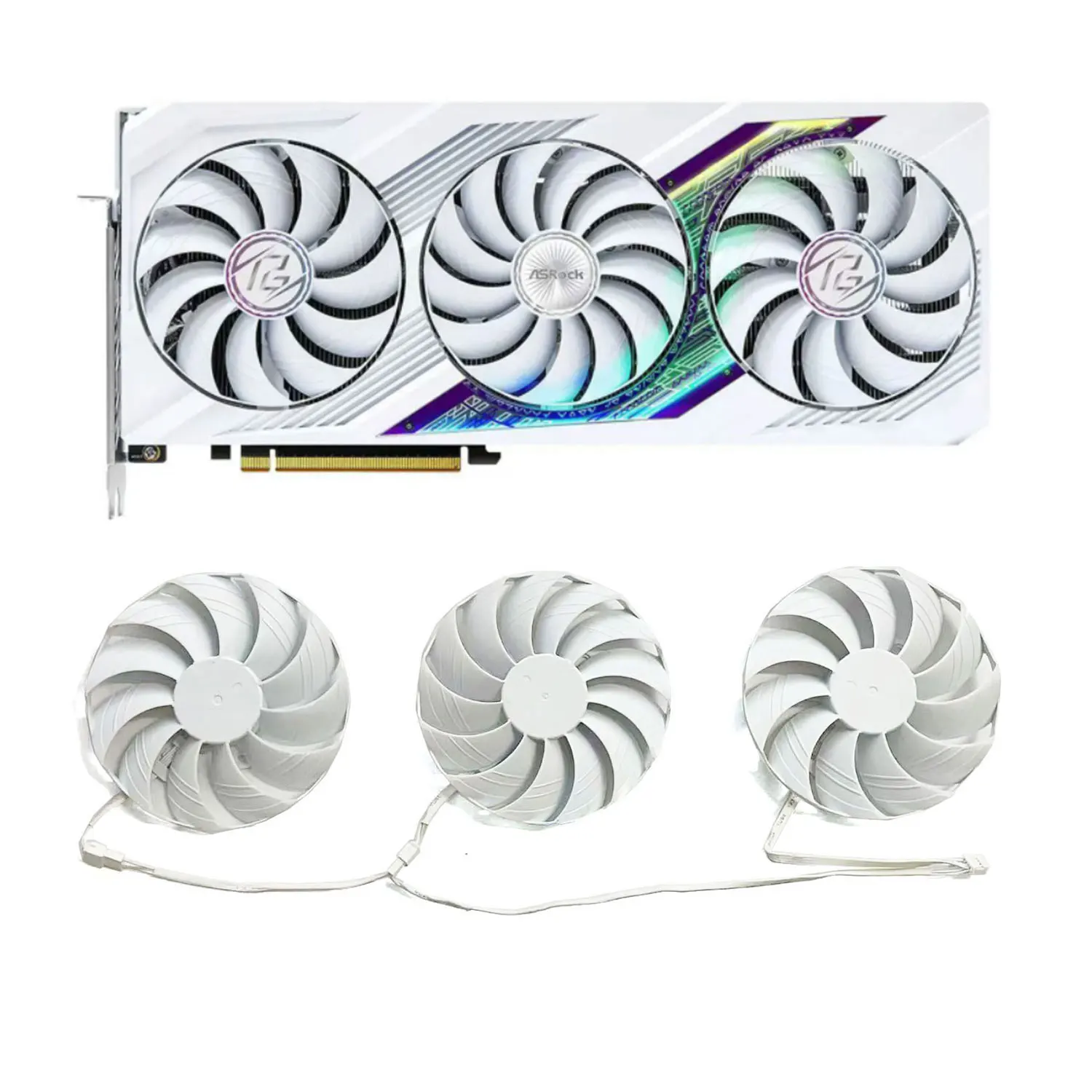 Для Asrock Radeon RX 7900 XT Phantom Gaming Белый 20 ГБ OC Видеокарта Охлаждение 98 мм CF1010H12S RX 7900XT Вентилятор графического процессора
Для Asrock Radeon RX 7900 XT Phantom Gaming Белый 20 ГБ OC Видеокарта Охлаждение 98 мм CF1010H12S RX 7900XT Вентилятор графического процессора