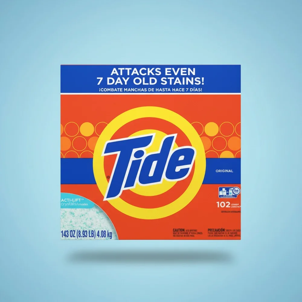 Powerful Laundry Powder for Stain Removal, Quick-Dissolving in Cold Water, Fresh Scent for All Fabrics and Machines
Powerful Laundry Powder for Stain Removal, Quick-Dissolving in Cold Water, Fresh Scent for All Fabrics and Machines