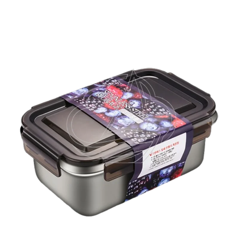 Leakproof Bento Lunch Box 316 Stainless Steel Square Food Storage Container Set
Leakproof Bento Lunch Box 316 Stainless Steel Square Food Storage Container Set