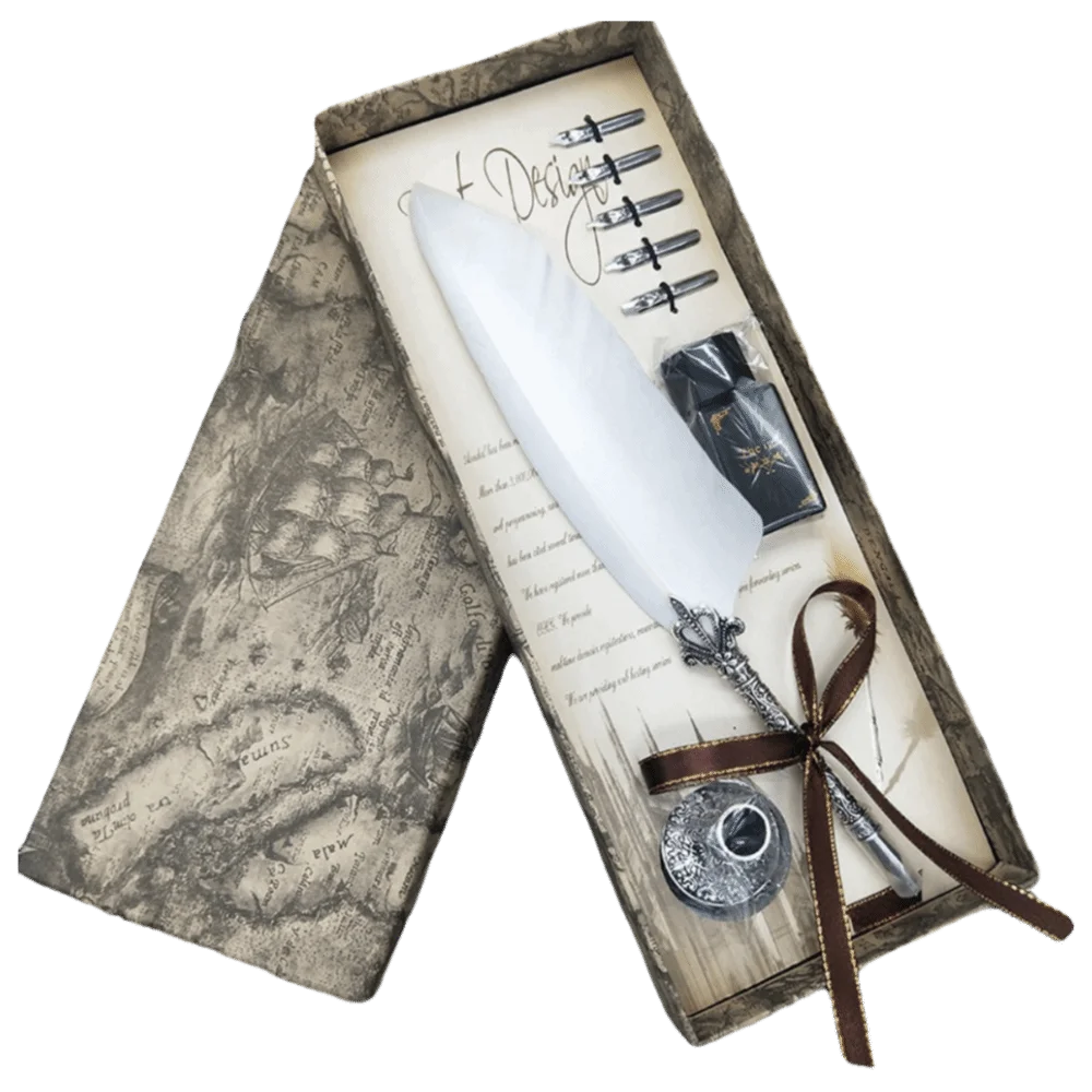 Набор перьевых ручек для каллиграфии без чернил с 5 сменными наконечниками, в ретро-стиле, разные цвета, с резной основой
Набор перьевых ручек для каллиграфии без чернил с 5 сменными наконечниками, в ретро-стиле, разные цвета, с резной основой