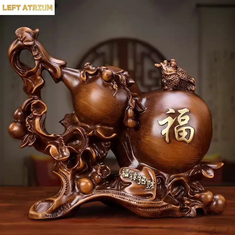 Zhaocai Hulu Home Furnishings Accessories, Resin Crafts, Gift for Store Opening, Study Decoration, Desktop Ornaments
Zhaocai Hulu Home Furnishings Accessories, Resin Crafts, Gift for Store Opening, Study Decoration, Desktop Ornaments