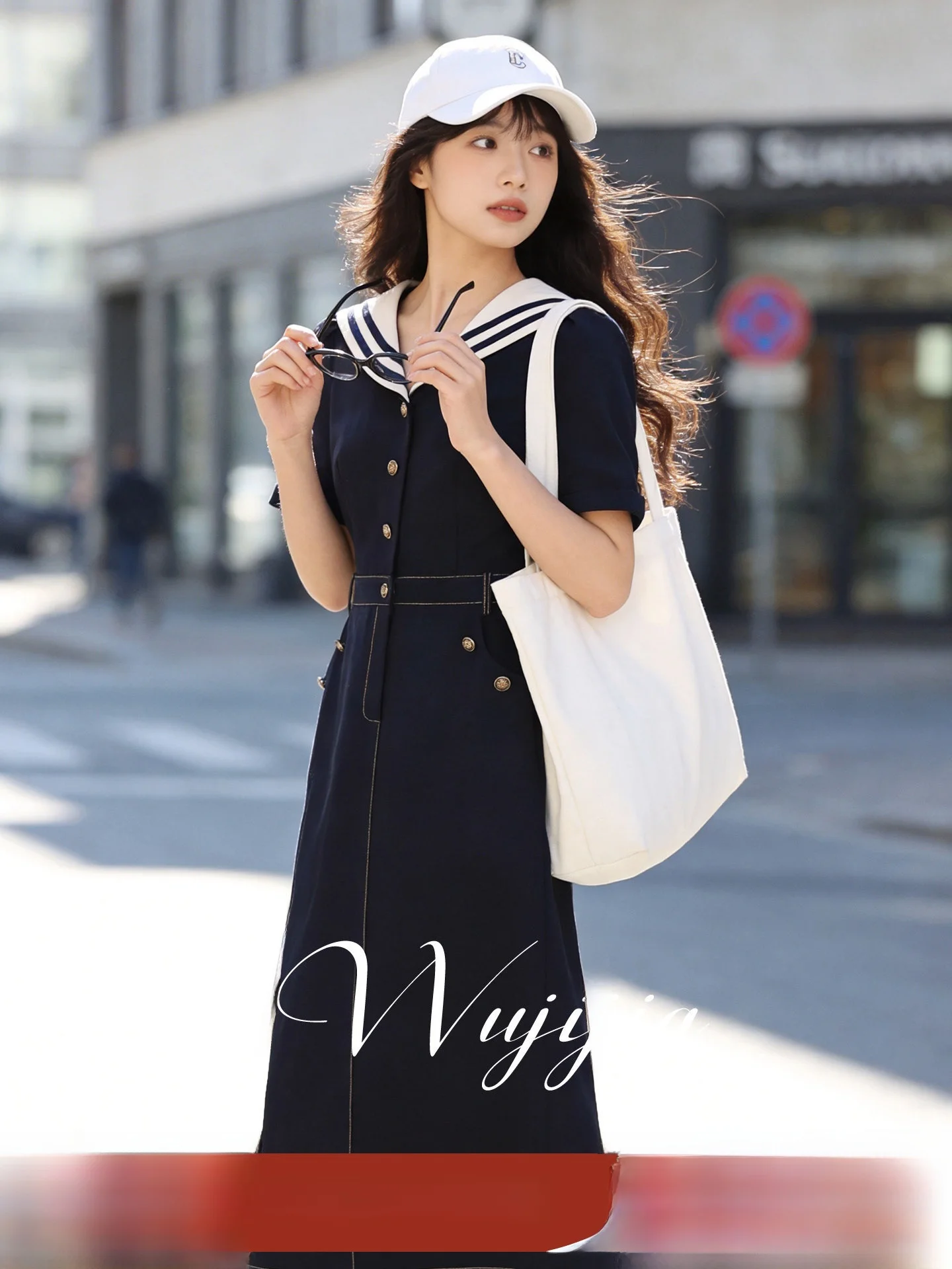 plus Size Women's Dress High Waist A-Line Midi Skirt Button Detail Summer New Style Youthful College Style Waist-Cinching
plus Size Women's Dress High Waist A-Line Midi Skirt Button Detail Summer New Style Youthful College Style Waist-Cinching