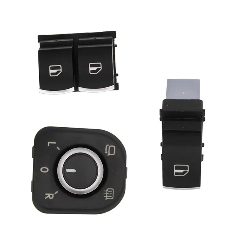 Chrome Window Switch Mirror Button 5K3959857 5ND959565A 5ND959855 for VW Passat B6 Eos Golf 5 6 Plus GTI Mk5 Mk6 Tiguan SCIROCCO
Chrome Window Switch Mirror Button 5K3959857 5ND959565A 5ND959855 for VW Passat B6 Eos Golf 5 6 Plus GTI Mk5 Mk6 Tiguan SCIROCCO