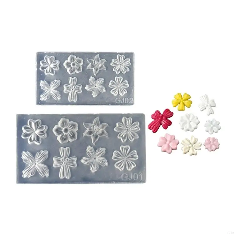 2 Pack Silicone Art Mold Accessories Mold Decorative Mold Flower Silicone Texture for Various Types
2 Pack Silicone Art Mold Accessories Mold Decorative Mold Flower Silicone Texture for Various Types
