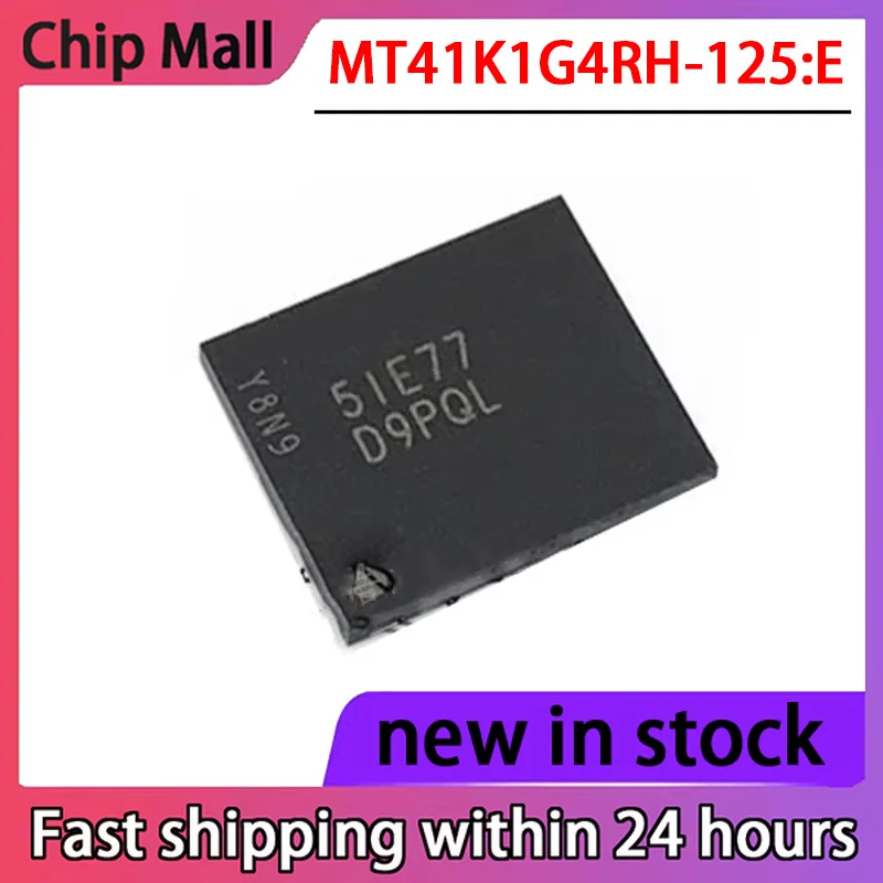 1PCS New MT41K1G4RH-125:E D9PQL Memory Granule IC in Stock
1PCS New MT41K1G4RH-125:E D9PQL Memory Granule IC in Stock