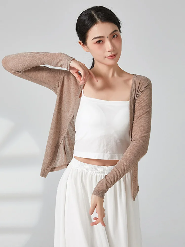 Dance Competitions New Loose Dance Cardigan Classical Modern Chinese Dance Practice Elegant Daily Kpop Dance
Dance Competitions New Loose Dance Cardigan Classical Modern Chinese Dance Practice Elegant Daily Kpop Dance