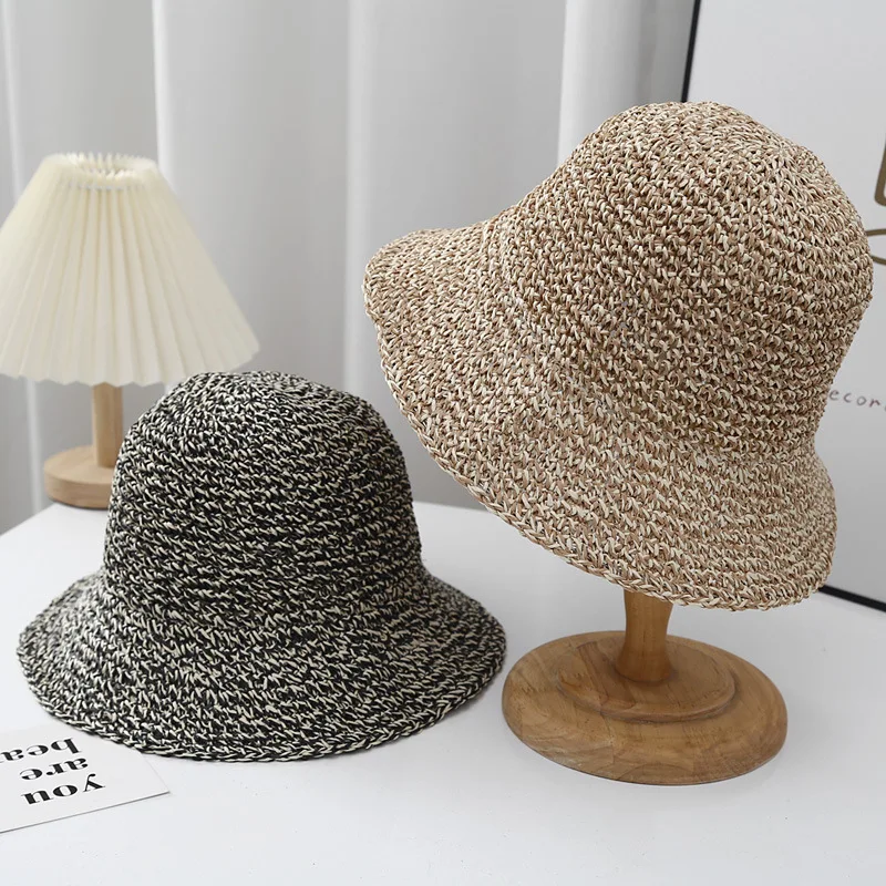 2023 Summer New Bucket Hat Hollow Woven Sunshade Sunscreen Fisherman Hats Korean Version Fashion Vacation Foldable Straw Cap
2023 Summer New Bucket Hat Hollow Woven Sunshade Sunscreen Fisherman Hats Korean Version Fashion Vacation Foldable Straw Cap