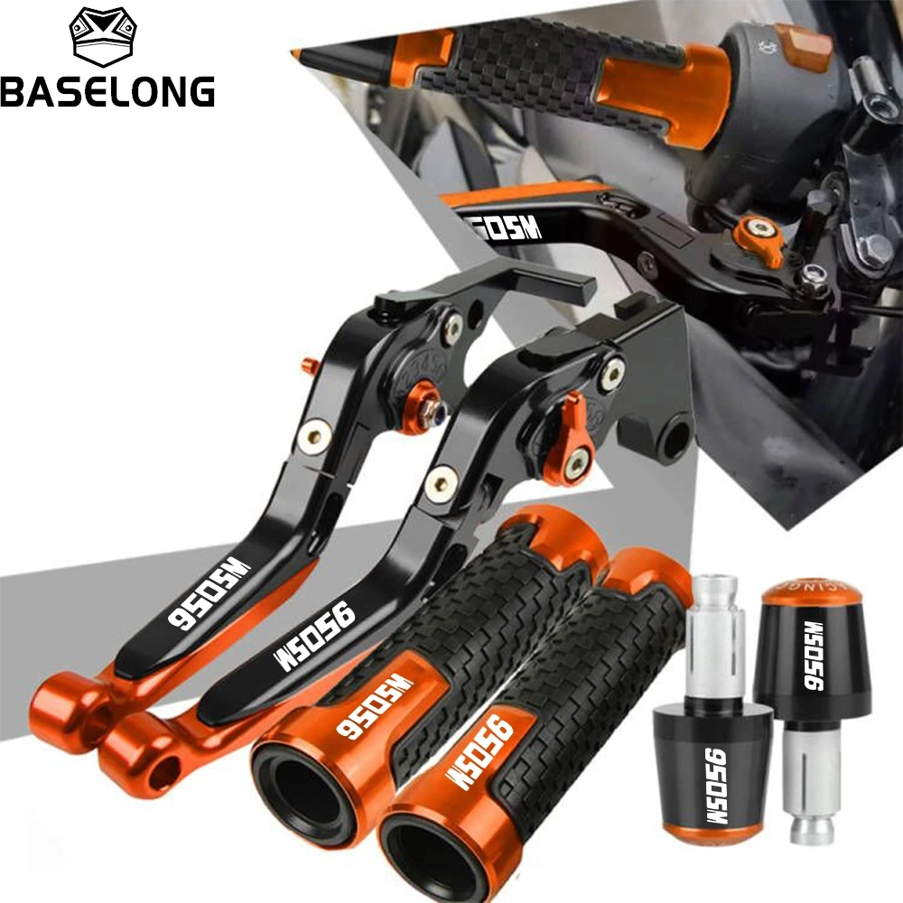 Motorcycle Accessories Handlebar Grips Ends Folding Adjustable Brake Clutch Levers For KTM 950SM 950 SM Supermoto 2007 2008 2009
Motorcycle Accessories Handlebar Grips Ends Folding Adjustable Brake Clutch Levers For KTM 950SM 950 SM Supermoto 2007 2008 2009