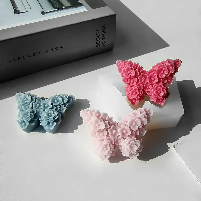 Rose Butterfly Candle Silicone Mold DIY Flower Aroma Soap Plaster Resin Mold Valentine Birthday Gift Home Decor
Rose Butterfly Candle Silicone Mold DIY Flower Aroma Soap Plaster Resin Mold Valentine Birthday Gift Home Decor