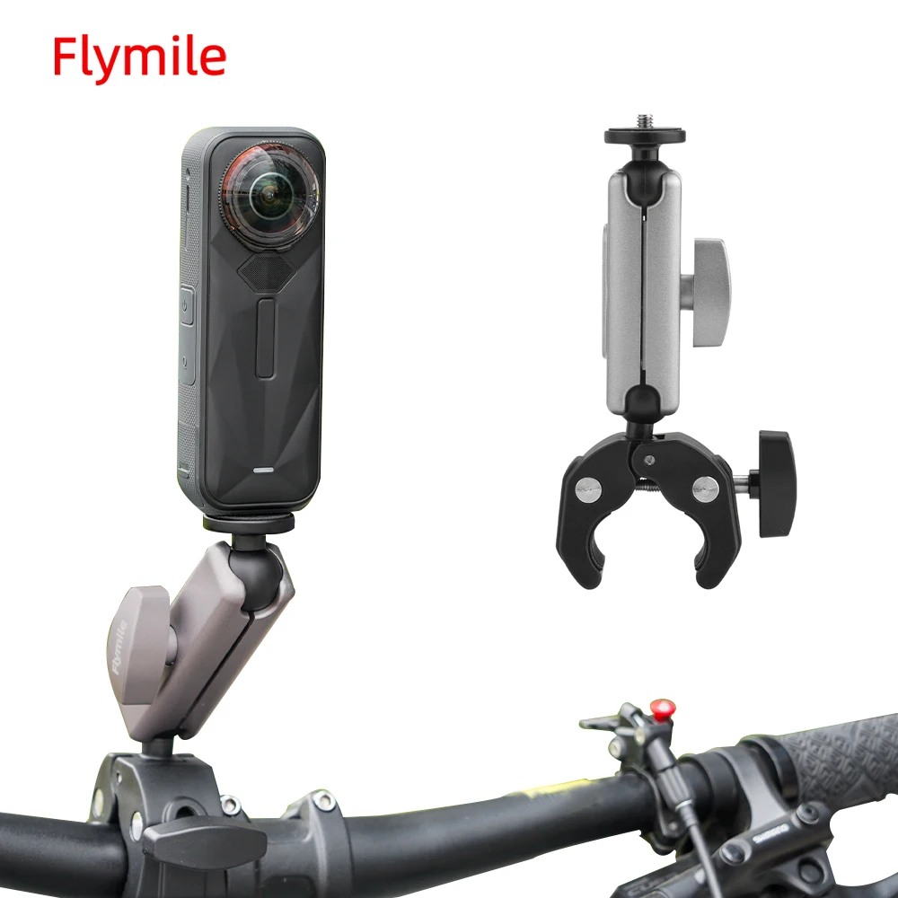 BRDRC Bike Motorcycle Handlebar Mount Riding Bracket For DJI POCKET 3/Insta360 X5/Gopro 13/Action 5 Pro Camera Accessoise
BRDRC Bike Motorcycle Handlebar Mount Riding Bracket For DJI POCKET 3/Insta360 X5/Gopro 13/Action 5 Pro Camera Accessoise