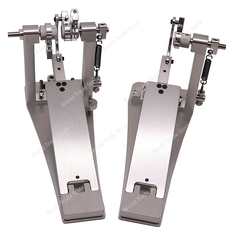 Silver drum kit, double pedal, jazz drum, double pedal, foot drum practice, hammer instrument accessories
Silver drum kit, double pedal, jazz drum, double pedal, foot drum practice, hammer instrument accessories