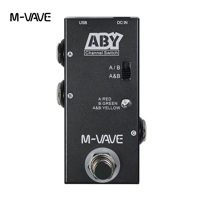 M-VAVE ABY коробка, электрогитара, Педальный инструмент, универсальный двухсторонний выбор линий для инструментов, усилителей, шкафов, эффектов
M-VAVE ABY коробка, электрогитара, Педальный инструмент, универсальный двухсторонний выбор линий для инструментов, усилителей, шкафов, эффектов
