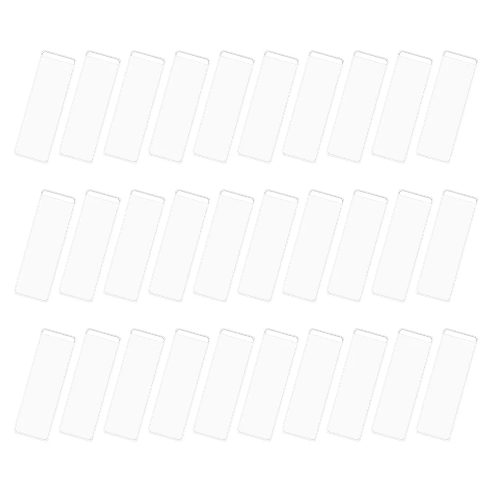 40 Sets Card Sticky Index Tab Labels Business Holder Library Shelves 750X250X010CM PVC Self Adhesive Holders Protector
40 Sets Card Sticky Index Tab Labels Business Holder Library Shelves 750X250X010CM PVC Self Adhesive Holders Protector