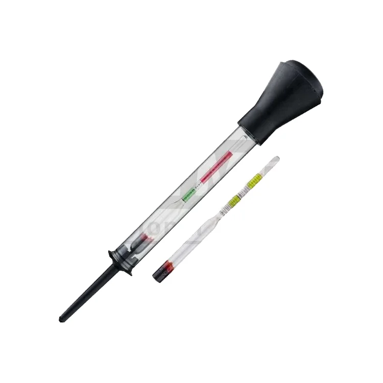 Yuanmech Motorcycle Car Battery Hydrometer Anti-freeze Tester Gravity Check Tool Glass Tube with Rubber 12month CN;LIA
Yuanmech Motorcycle Car Battery Hydrometer Anti-freeze Tester Gravity Check Tool Glass Tube with Rubber 12month CN;LIA