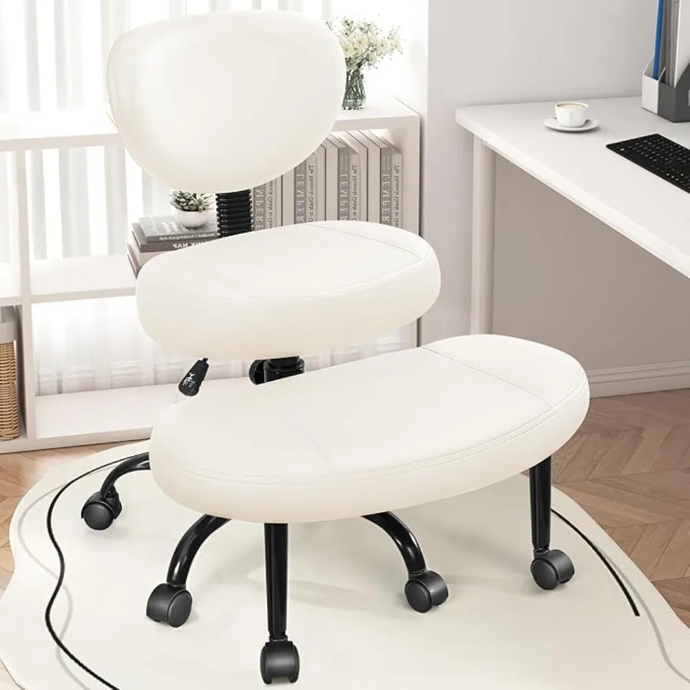 Criss Oice Chair - ADHD Legged Chair with Wheels - Adjustable Height Ergonomic Kneeling Desk Chairs or Meditation Yoga Home Oice
Criss Oice Chair - ADHD Legged Chair with Wheels - Adjustable Height Ergonomic Kneeling Desk Chairs or Meditation Yoga Home Oice