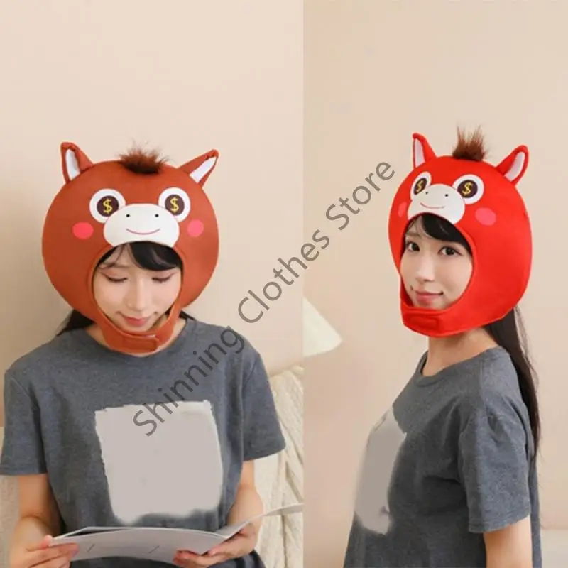 M68A Year Of Horse Headgear Hat Comfortable Headcover Cap For Adult Kids Festival
M68A Year Of Horse Headgear Hat Comfortable Headcover Cap For Adult Kids Festival