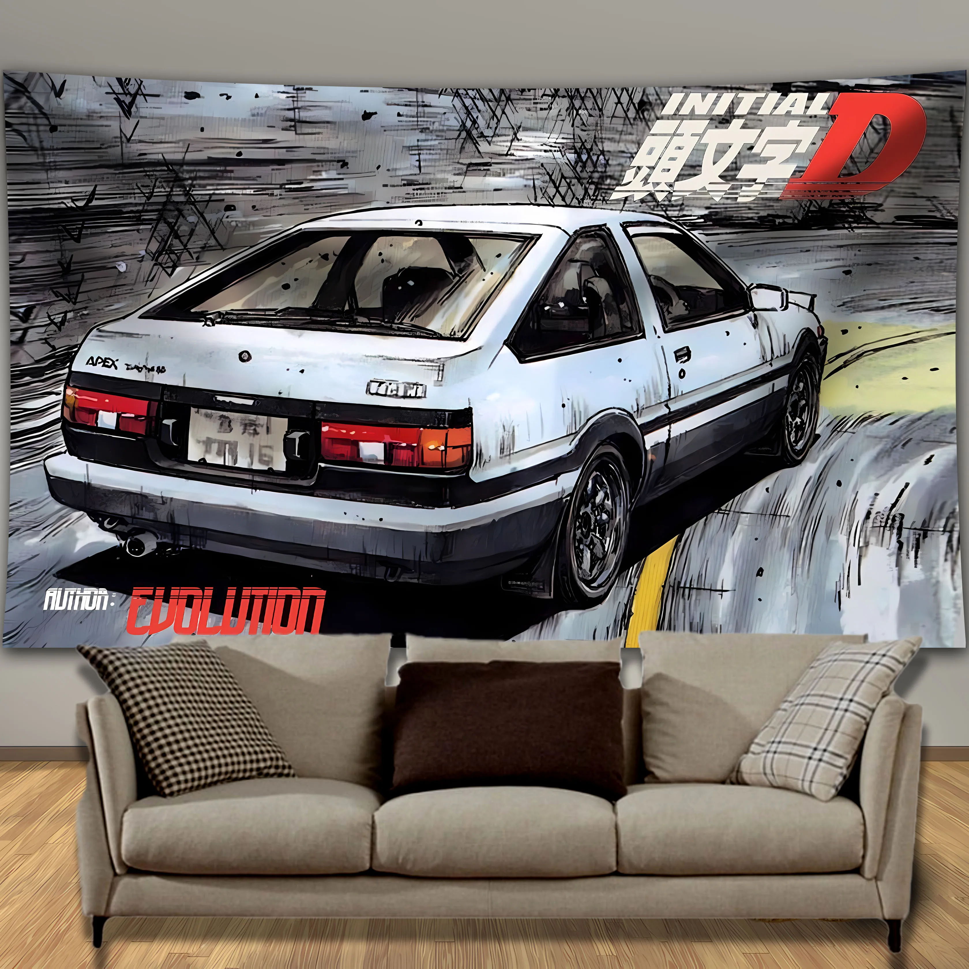 Vintage Racing D Text Cool Drift Background Decoration Wall Tapestry Home Bedroom Living Room Dormitory
Vintage Racing D Text Cool Drift Background Decoration Wall Tapestry Home Bedroom Living Room Dormitory